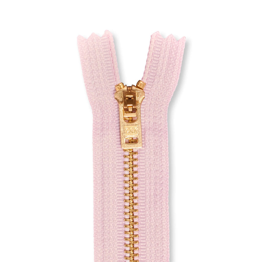 YKK #5 Brass Zippers With Donut Pull - Closed End, 6 Inch, Mix Of 6 Colors, 6 Pack - View #5