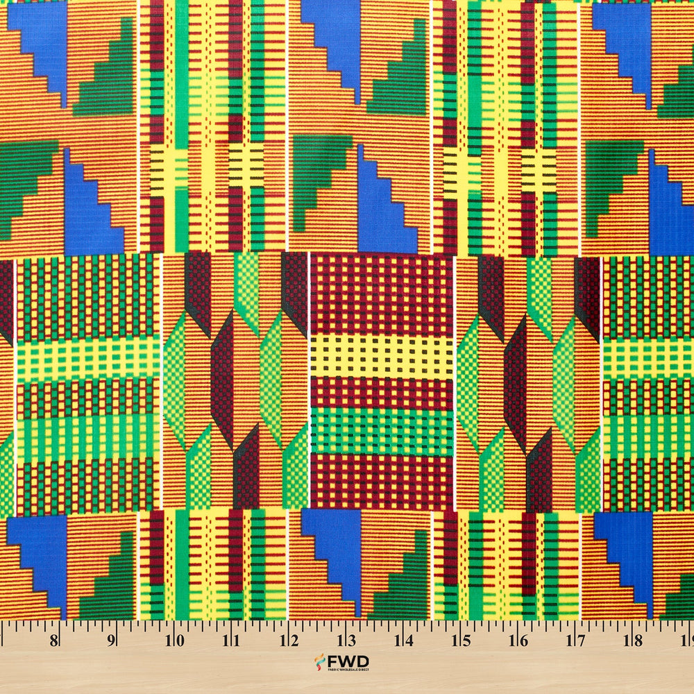 Ottertex® Waterproof 70D PU Nylon Ripstop - Kente