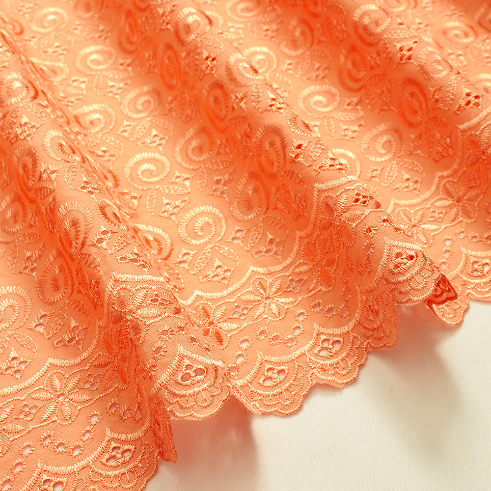 Nautilus Embroidered Eyelet Fabric Fabric Wholesale Direct